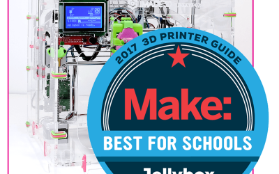 JellyBOX Crowned Best for Schools from Makezine for 2017
